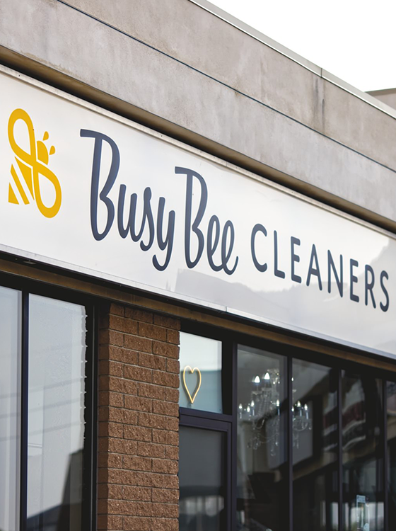 busy bee cleaners store exterior